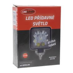 CARCLEVER LED světlo hranaté slim, 9x3W, ECE R10 (wl-809slim)