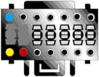 Stualarm Kabel pro KENWOOD 14-pin / ISO malý (pc3-455)