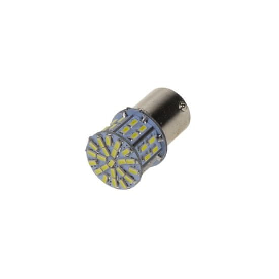 Stualarm LED BA15s bílá, 12V, 50LED/3014SMD (95104) 2 ks