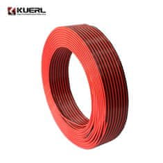 KUERL Kabel 2x1,5 mm, černočervený, 50 m bal (31215P)