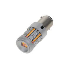 Stualarm LED BAY15D oranžová/červená, 12/24V, CAN-BUS, 26LED SMD (95AC012ora/red) 2 ks