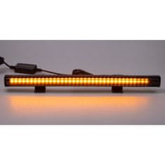 Stualarm Gumové výstražné LED světlo vnější, oranžové, 12/24V, 340mm (kf016-34)