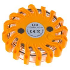 Stualarm LED výstražné světlo 16LED, oranžové (wl-h01ora)