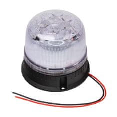 Stualarm LED maják, 12-24V, modro-červený, pevná montáž, ECE R65 (wl825BRfix)