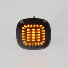 Stualarm LED dynamické blinkry Škoda, Audi, Seat oranžové kouřové (96SK01S)