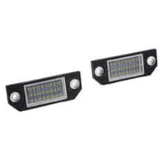 Stualarm LED osvětlení SPZ do vozu Ford Focus 03-08, C-MAX 03- (RZfo02)