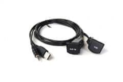 Stualarm USB+JACK konektor Volkswagen Polo 2014- (551VW3)