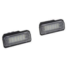 Stualarm LED osvětlení SPZ do vozu Mercedes W203 (5D), R171, W211, W219 (RZmb01)