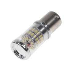 Stualarm TURBO LED 12-24V s paticí BAU15S, 48W bílá (95T-BAU15S-48W) 2 ks