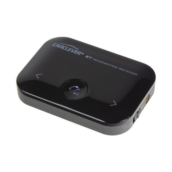 CARCLEVER 2in1 Bluetooth audio adaptér/HF/AUX výstupem/vstupem (80557)