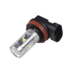 Stualarm CREE LED H8 bílá, 12-24V, 30W (6x5W) (95C-H8-30W) 2 ks