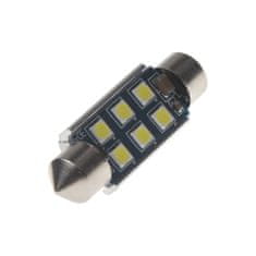 Stualarm LED sufit (39mm) bílá, 12-24V, 6LED/3030SMD (9523026cb) 2 ks