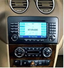 Stualarm Redukce pro 9 autorádio Mercedes ML (W164) 2005-2011 (13703)