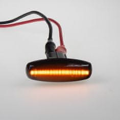 Stualarm LED dynamické blinkry Toyota Yaris kouřové (96TY03S)