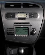 Stualarm ISO redukce pro Seat Leon 05/2005-2009 tmavě šedý (10381.1)
