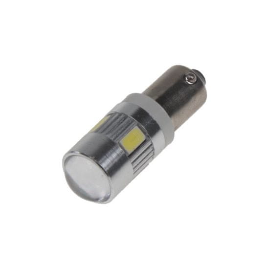 Stualarm LED BA9s bílá, 12-24V, 6LED/5730SMD (95173) 2 ks