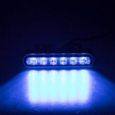 Stualarm PROFI výstražné LED světlo vnější, modré, 12-24V, ECE R65 (911-622blu)