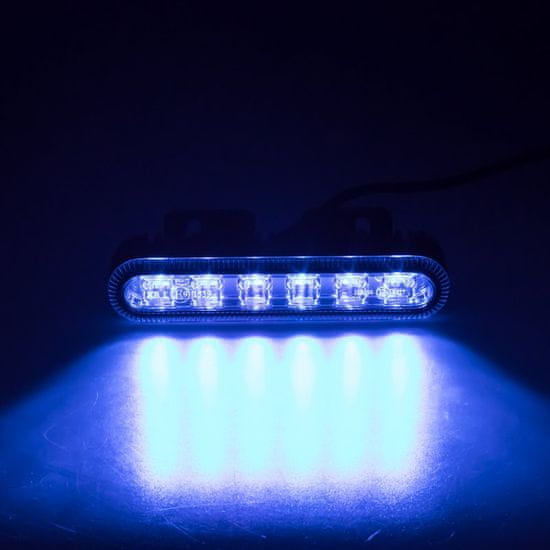 Stualarm PROFI výstražné LED světlo vnější, modré, 12-24V, ECE R65 (911-622blu)