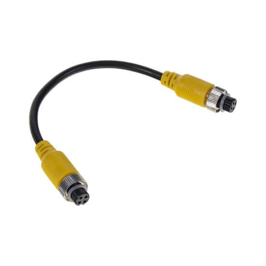 Stualarm Kabel video 4pin samice/samice, 0,2m (svkab02s)