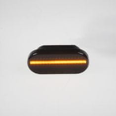 Stualarm LED dynamické blinkry VW, Škoda, Seat, Ford oranžové, kouřové (96VW01S)