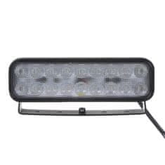 Stualarm LED světlo obdélníkové, 18x3W, 180mm (wl-501w)