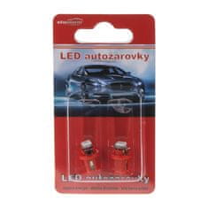 Stualarm Mini LED B8,5 červená/3SMD (95301red) 2 ks