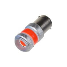 Stualarm LED BA15s červená, COB 360 st., 9-60V, 12W (951012red) 2 ks