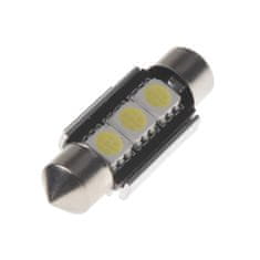 Stualarm LED sufit (36mm) bílá, 12V, 3LED/3SMD s chladičem (9523002cb) 2 ks