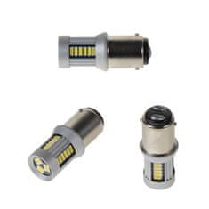 Stualarm LED BA15d (jednovlákno) bílá, 12-24V, 30LED/4014SMD (95283) 2 ks