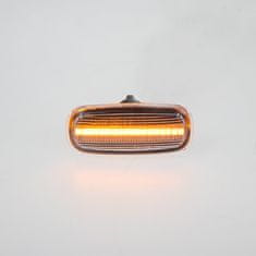 Stualarm LED dynamické blinkry Audi oranžové A2, A3, A4, A6, A8, TT (96AU02)