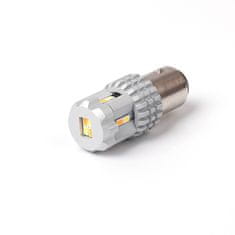 Stualarm LED BAY15D bílá/oranžová, 12V, 12LED SMD (95AC009) 2 ks