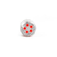 Stualarm LED BA15S červená, 12V, 23LED SMD (95AC002red) 2 ks