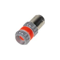 Stualarm LED BAY15d červená, dvouvlákno,COB 360 st., 9-60V, 12W (951403red) 2 ks