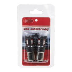 Stualarm x LED BAY15d červená, dvouvlákno, 12-24V, 15LED/2835SMD (951404red) 2 ks