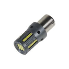 Stualarm LED BA15s bílá, 12-24V, 66LED/2016SMD (951013) 2 ks