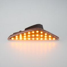 Stualarm LED dynamické blinkry BMW oranžové X3, X5, X6 (96BW04)