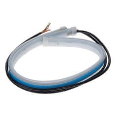 Stualarm LED pásek, dynamické blinkry oranžová / poziční světla bílá, 45 cm (96UN07-45)