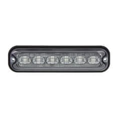 Stualarm PREDATOR 6x4W LED, 12-24V, modrý, ECE R65 (br006B)