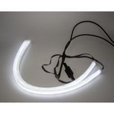 Stualarm LED pásek, dynamické blinkry oranžová / poziční světla bílá, 45 cm (96UN03)