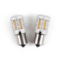 Stualarm LED BA15S oranžová, 12V, CAN-BUS, 26LED SMD (95AC007ora) 2 ks