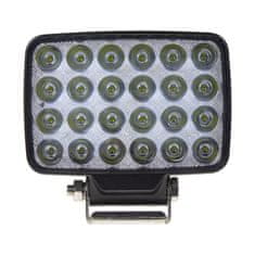 Stualarm LED světlo obdélníkové, 24x3W, 154x145x56mm, ECE R10 (wl-8472)