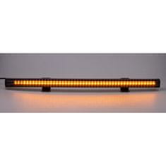 Stualarm Gumové výstražné LED světlo vnější, oranžové, 12/24V, 440mm (kf016-44)