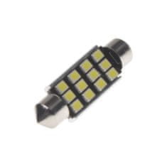 Stualarm LED sufit (42mm) bílá, 12V, 12LED/2835SMD s chladičem (9523014cb) 2 ks