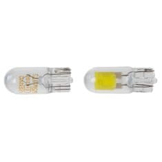 Stualarm COB LED T10 bílá, 12V, celosklo (95COB-T10-3) 2 ks