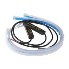 Stualarm LED pásek, dynamické blinkry oranžová / poziční světla bílá, 45 cm (96UN11-45)
