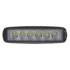 Stualarm LED světlo obdélníkové, 6x3W, 160x45x63mm, ECE R10 (wl-802)