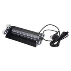 Stualarm PREDATOR LED vnitřní, 8x3W, 12-24V, modrý, 240mm (kf750-2blu)