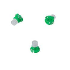 Stualarm Mini LED T3 zelená, 1LED/COB (95311green) 2 ks