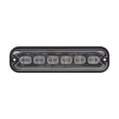 Stualarm PREDATOR 6x4W LED, 12-24V, červený, ECE R10 (br006R)