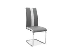 Signal Jídelní židle H200 šedá/boky světle šedá